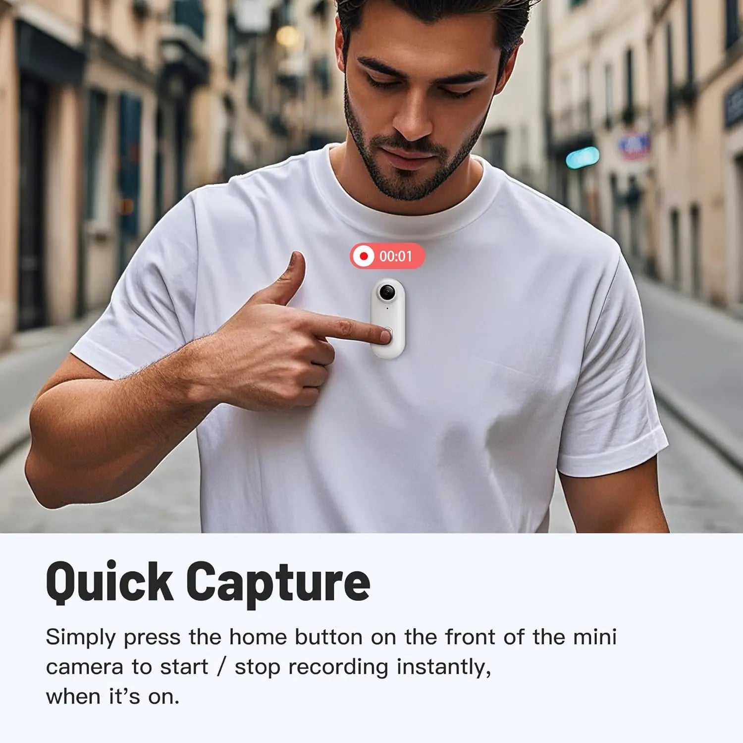 Caméra POV portable