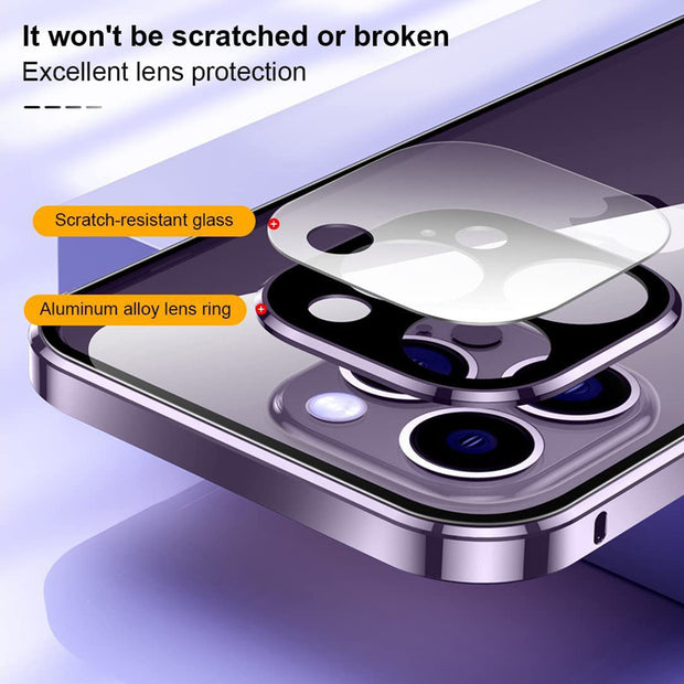 Coque magnétique anti-regard pour iPhone