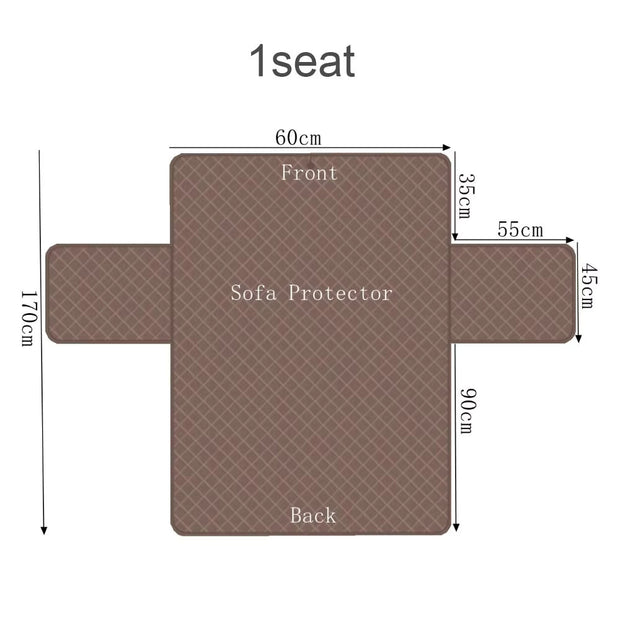 Housse de canapé imperméable pour animaux de compagnie