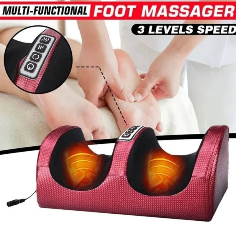 Masseur de pieds électrique à pétrissage