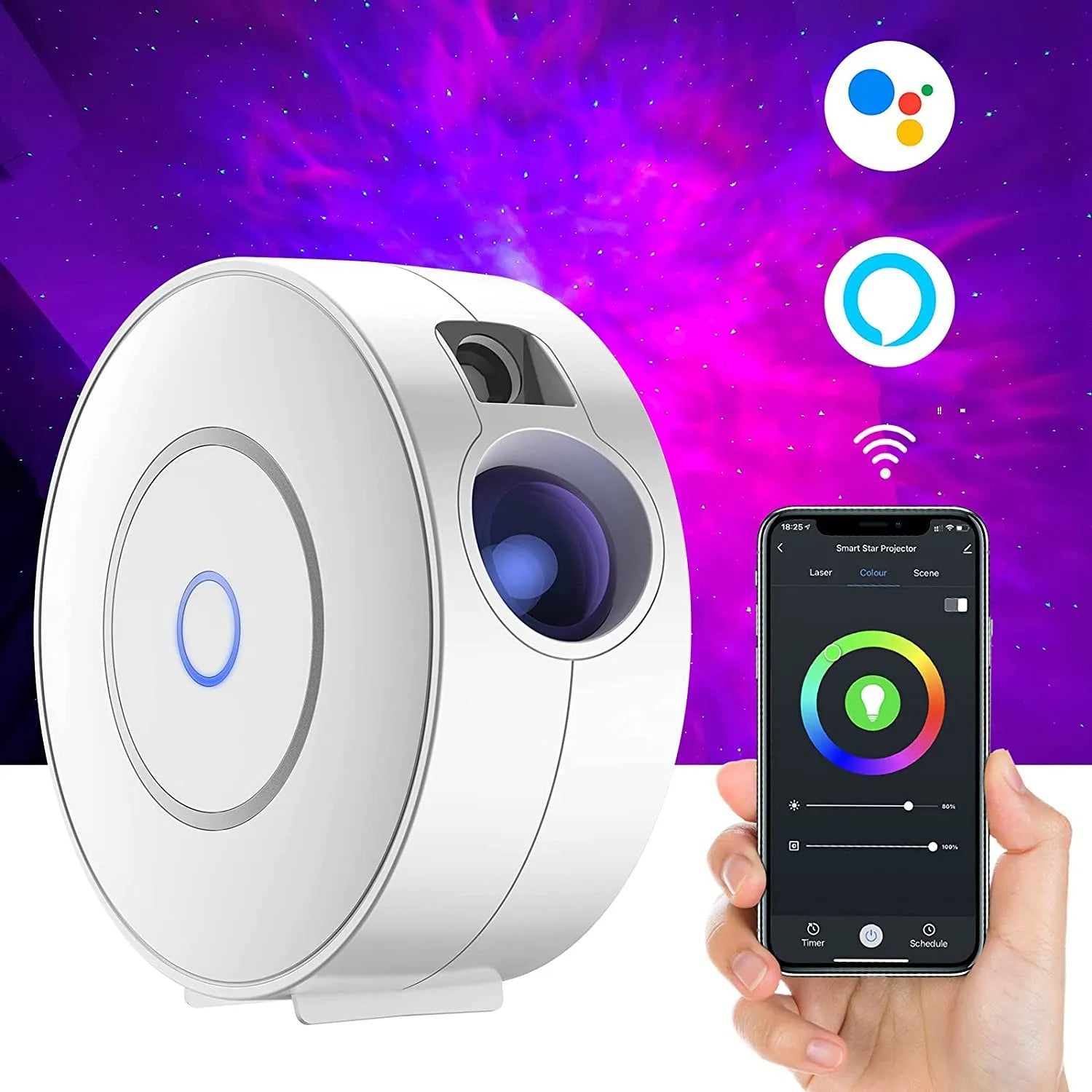 Projecteur d'étoiles Aurora Galaxy