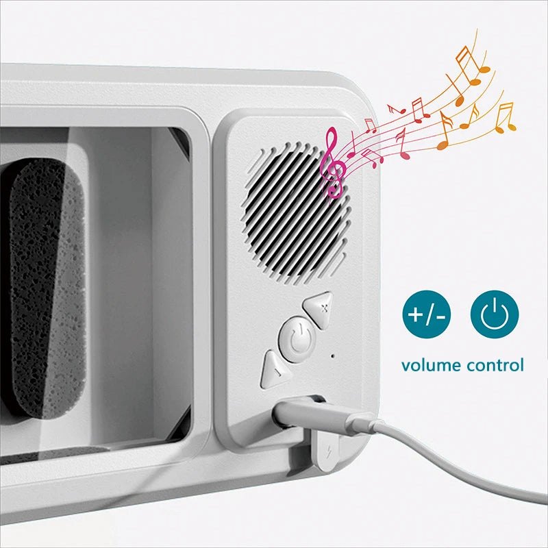Support de téléphone de douche avec haut-parleur