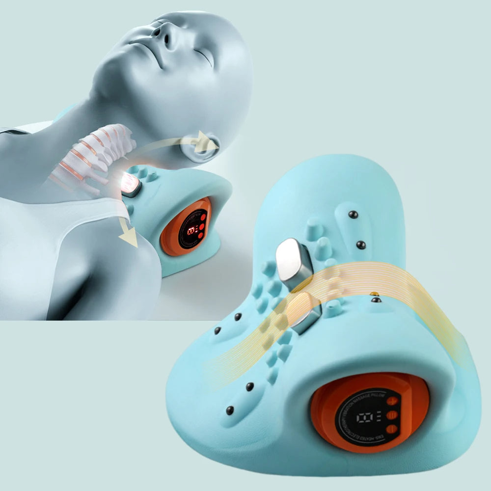 Masseur cervical EMS et civière