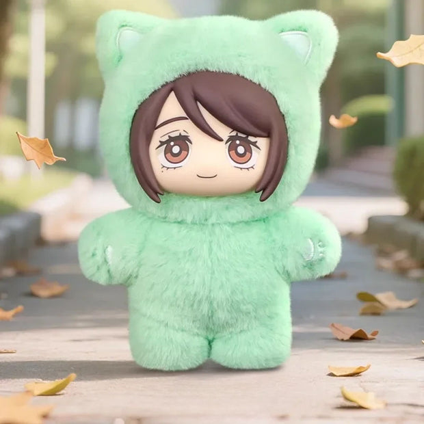 Peluche d’oreille de chat.