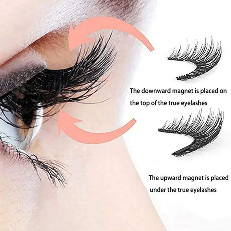 1 paire de faux cils magnétiques