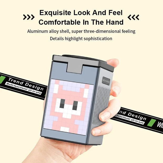 Chargeur et haut-parleur magnétique sans fil 6 en 1