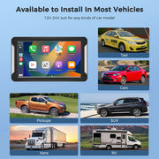 Système de jeu universel pour voiture de 7 pouces.