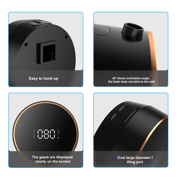 Distributeur automatique de savon moussant pour les mains