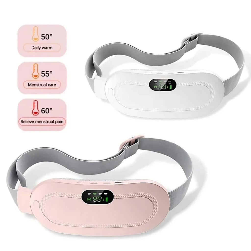 Ceinture chauffante pour le soulagement des règles