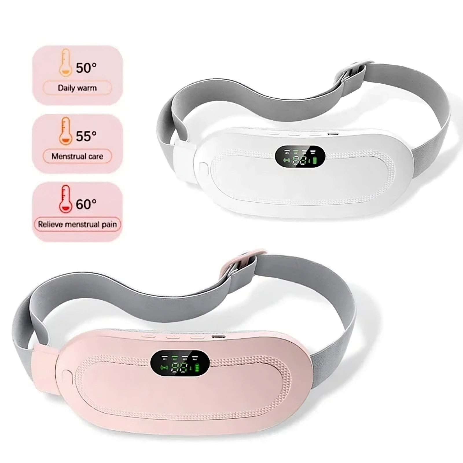 Ceinture chauffante pour le soulagement des règles