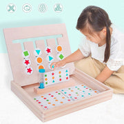 Jeu éducatif de puzzle en bois pour enfants
