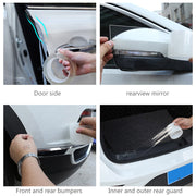 Autocollant transparent pour protection de bord de portière de voiture