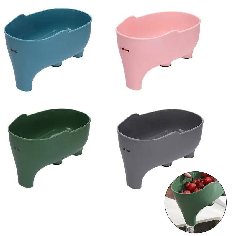 2x paniers de drainage Elephant 2x Elephant Drain Baskets