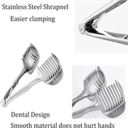 Trancheuse portative de cuisine en acier inoxydable.