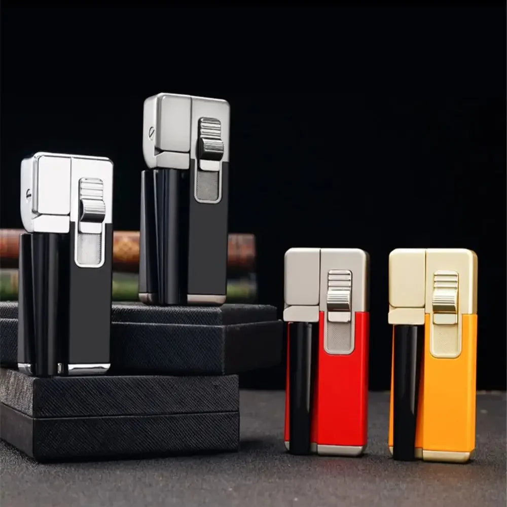 Briquet à tuyau pliable.