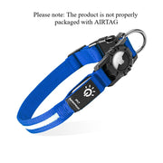Collier LED pour chien avec support Air tag