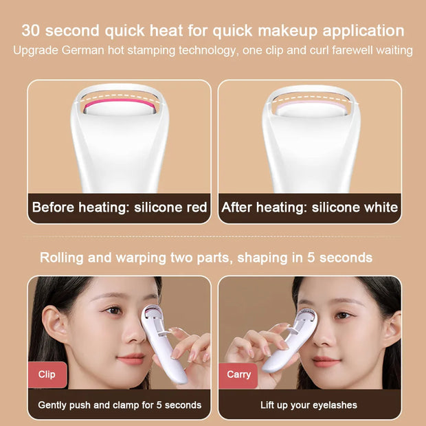 Recourbe-cils électrique réglable.