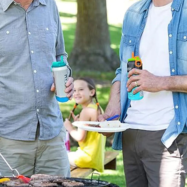 Couvercle de soda  avec paille