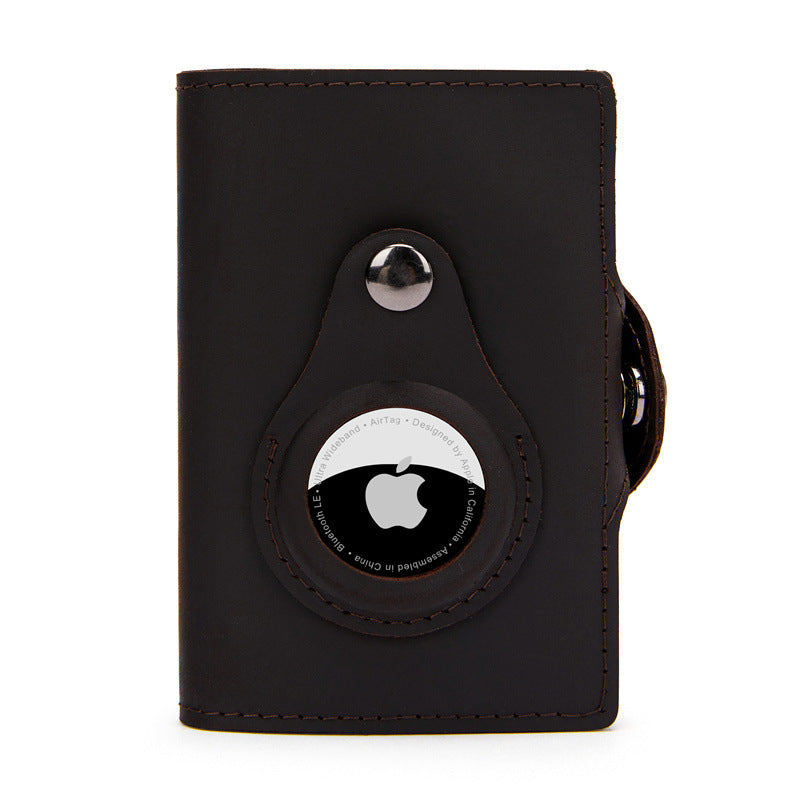 Portefeuille avec support Apple AirTag.