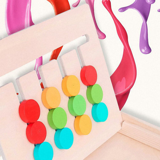 Jeu éducatif de puzzle en bois pour enfants