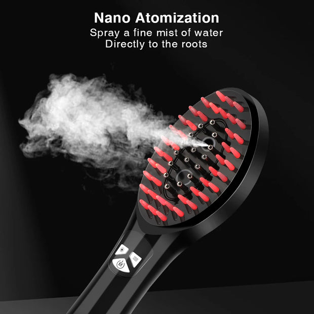 Peigne de massage à jet électrique EMS