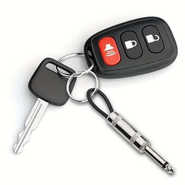 Porte-clés mural pour prise de guitare