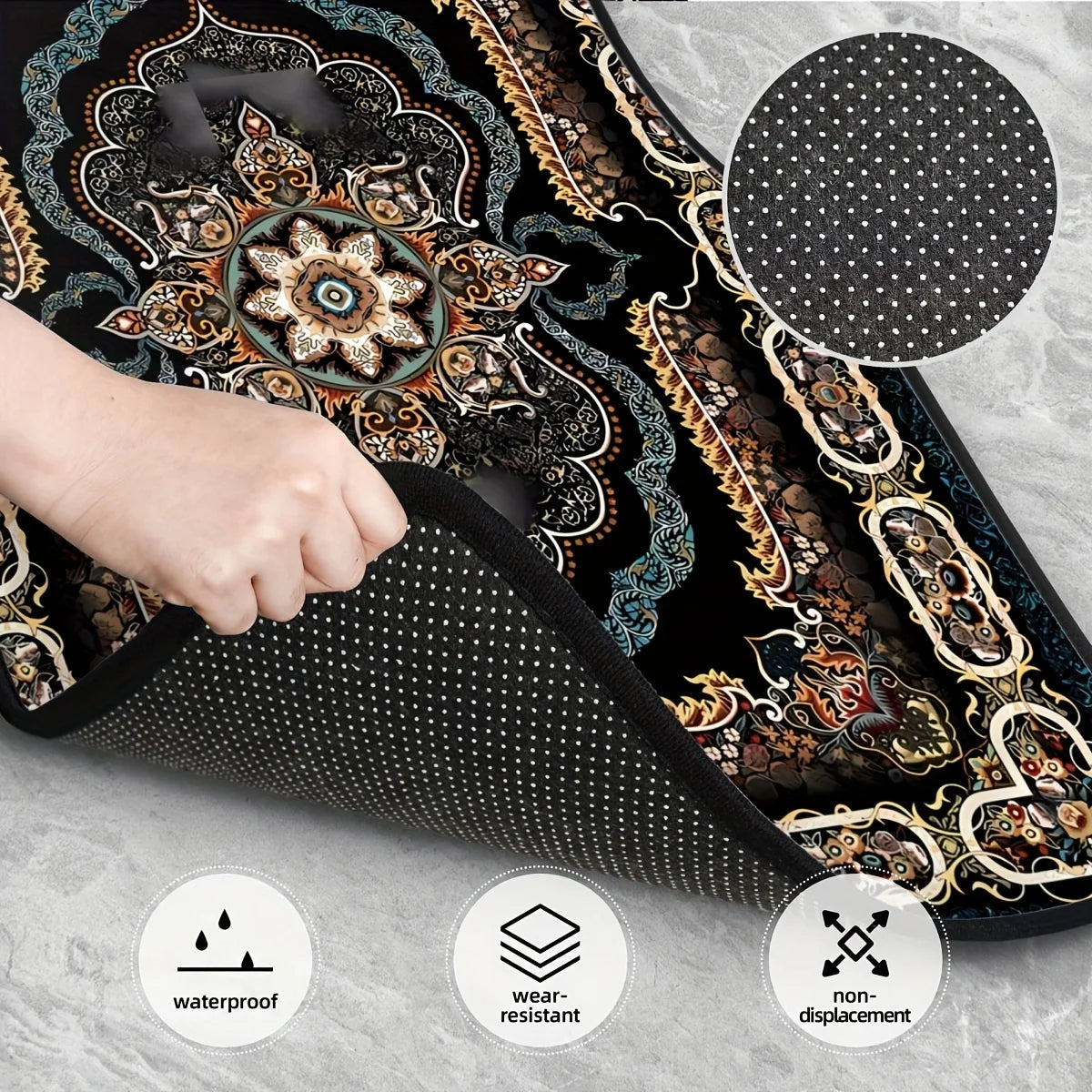 Tapis de voiture persan.