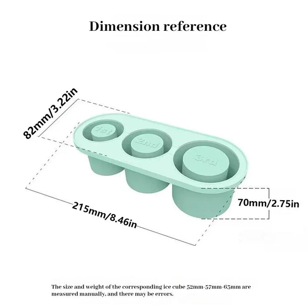 Machine à glace en silicone.