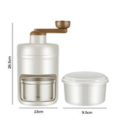 Machine à granité avec broyeur à glace.