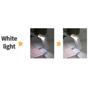 Mini lampe de lecture à  pince LED.