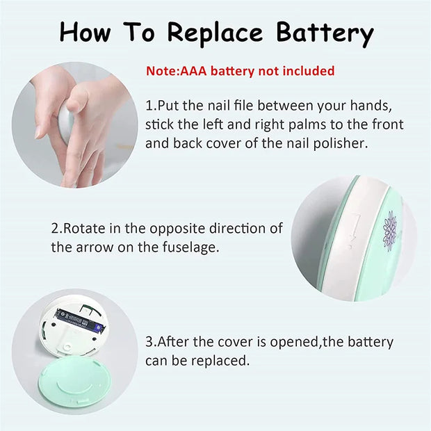 Coupe-ongles électrique pour bébé