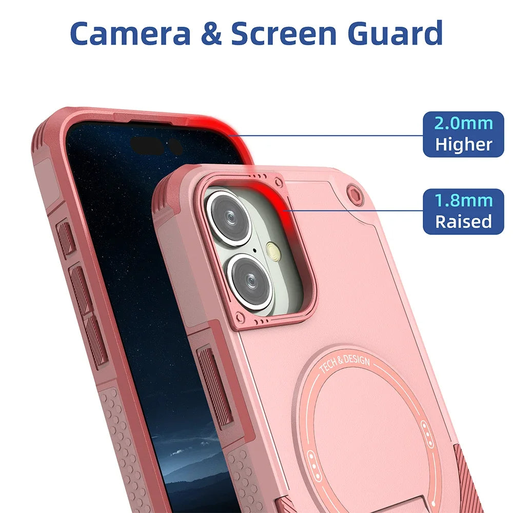 Coque magnétique antichoc pour iPhone