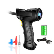 Pompe à pneus électrique portable pour voiture.