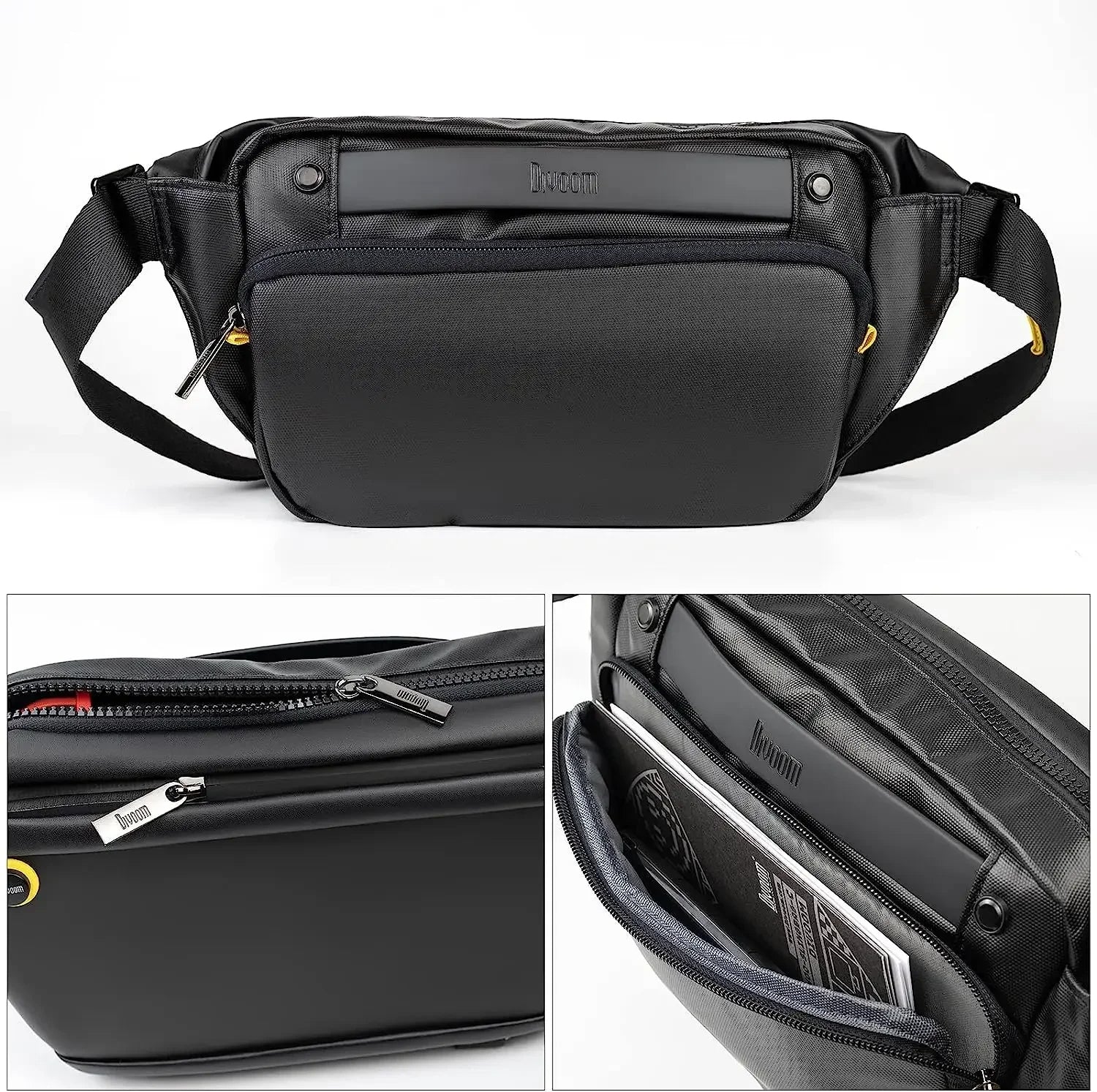 Sac bandoulière avec écran LED