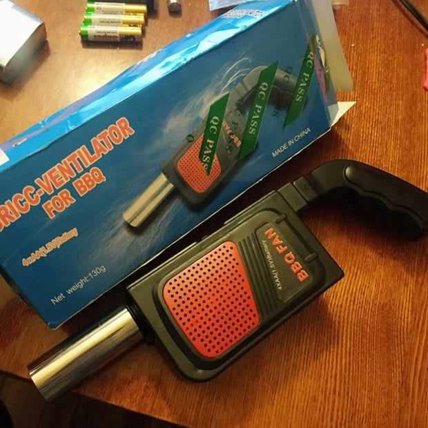 Souffleur de barbecue électrique portable à main