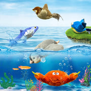 Jouet interactif pour chat en forme d'oiseau