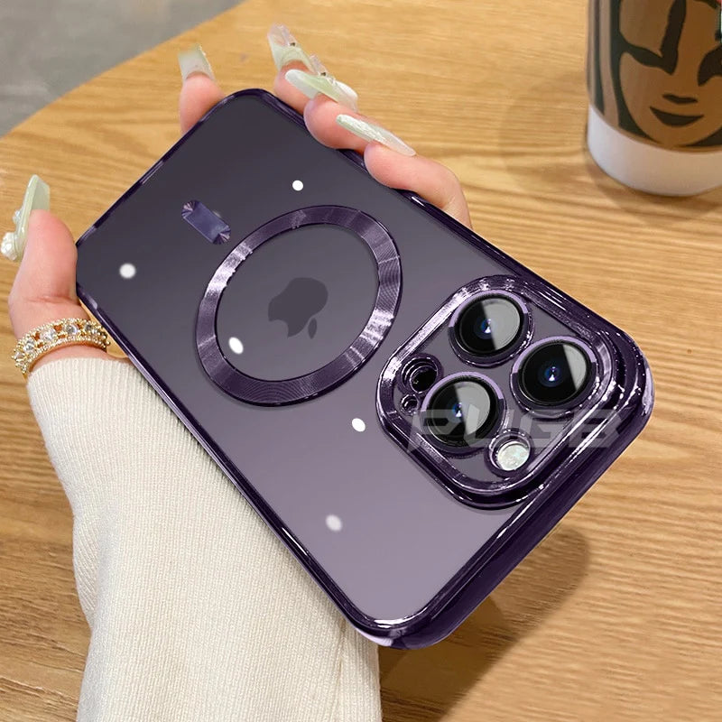 Étui magnétique pour iPhone