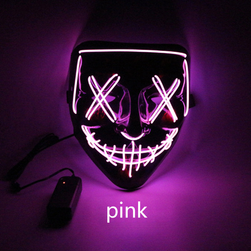 Masque d'Halloween LED