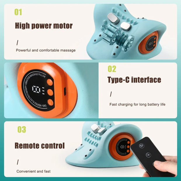 Masseur cervical EMS et civière