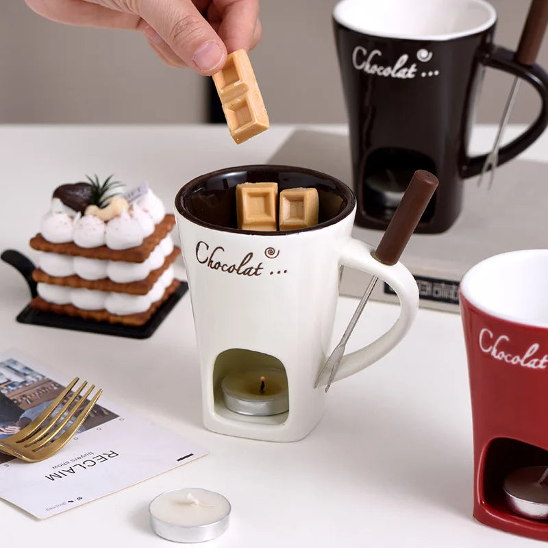 Tasse à fondue.