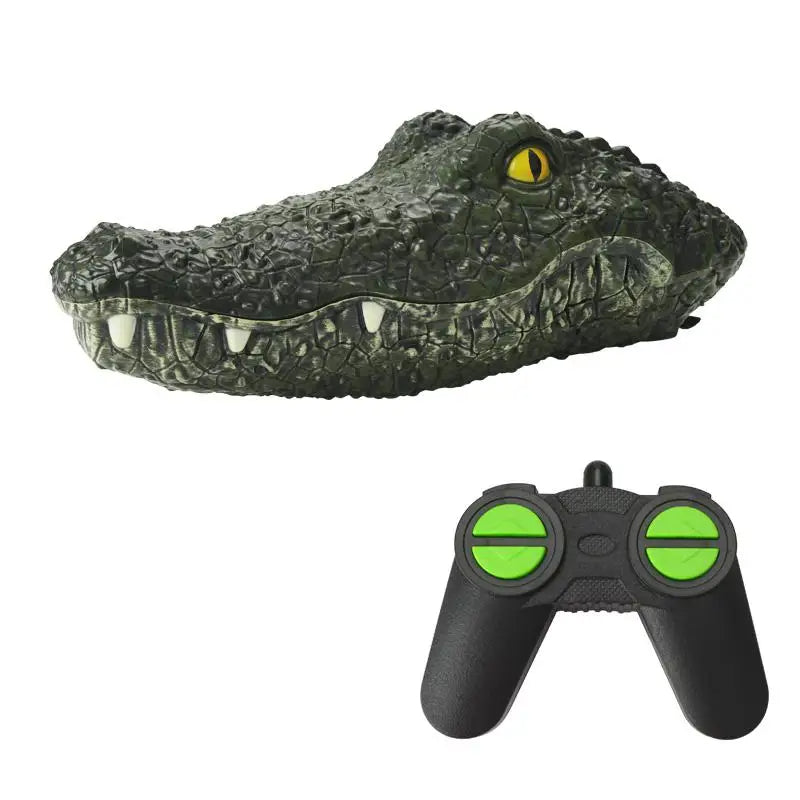 Bateau RC à tête de crocodile
