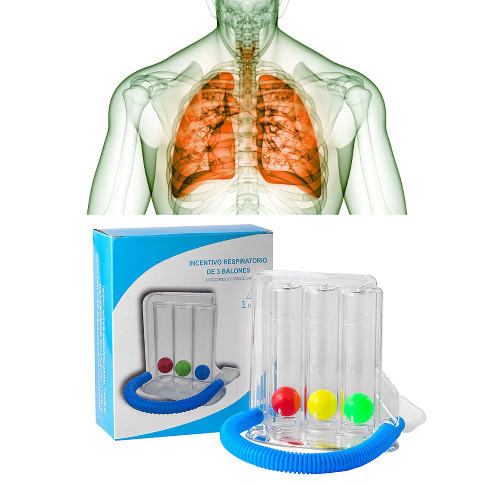Exerciseur de balles respiratoires