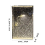 Lampe de nuit chute de neige