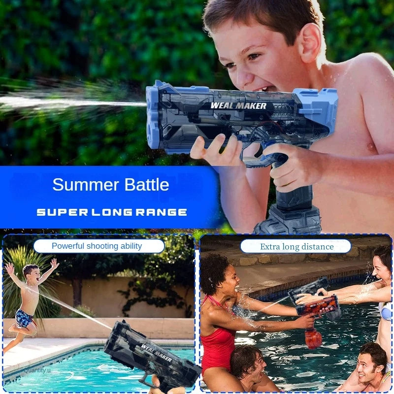 Pistolet à eau électrique.