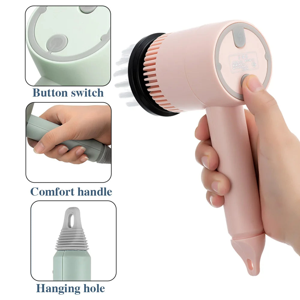 Brosse à vaisselle électrique