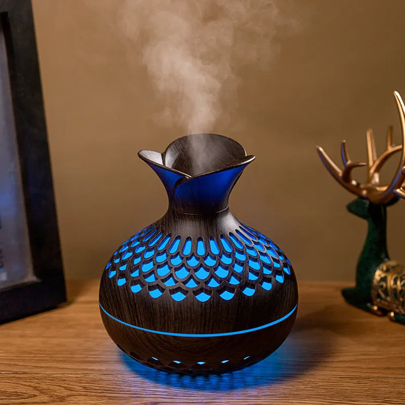Humidificateur d'air en bois 300 ml