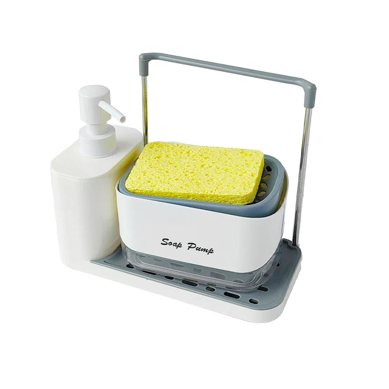 Ensemble distributeur de savon pour les mains et la vaisselle 5 en 1  5-in-1 Hand and Dish Soap Dispenser Set