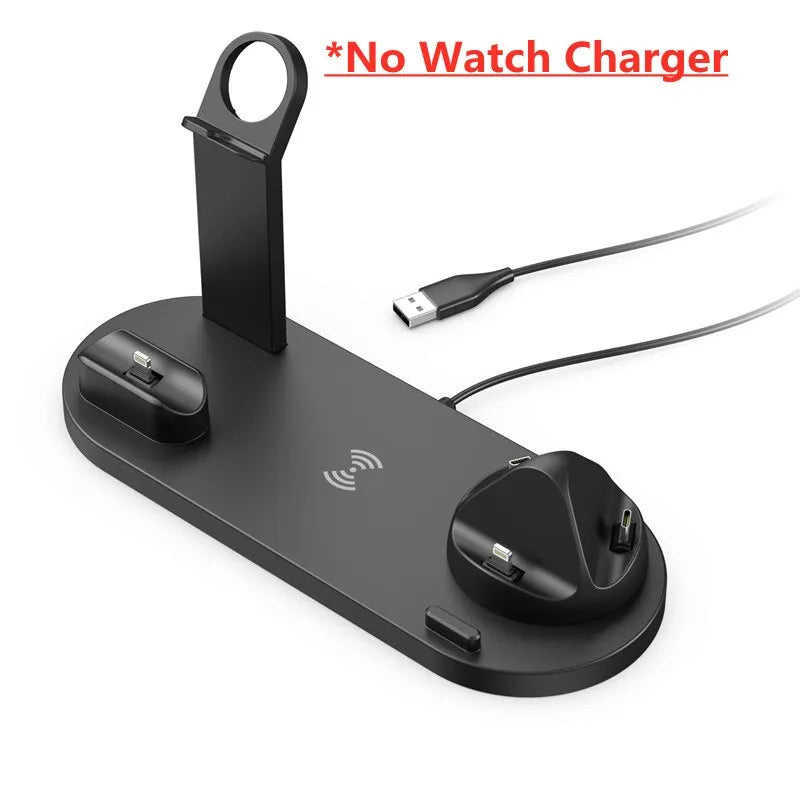Support de chargeur sans fil 5 en 1 pour iPhone