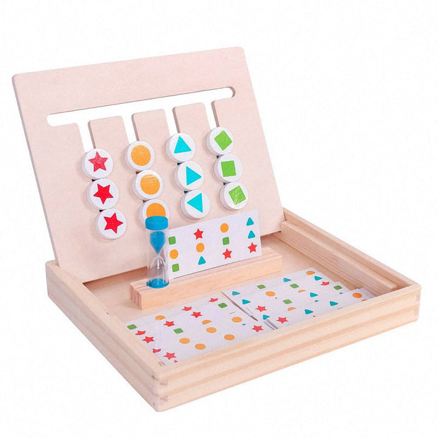 Jeu éducatif de puzzle en bois pour enfants