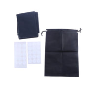 Stores occultants plissés auto-adhésifs.